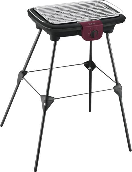 Tefal Barbecue-Elektrogrill BG90F5 Schwarz-Burgund-Rot