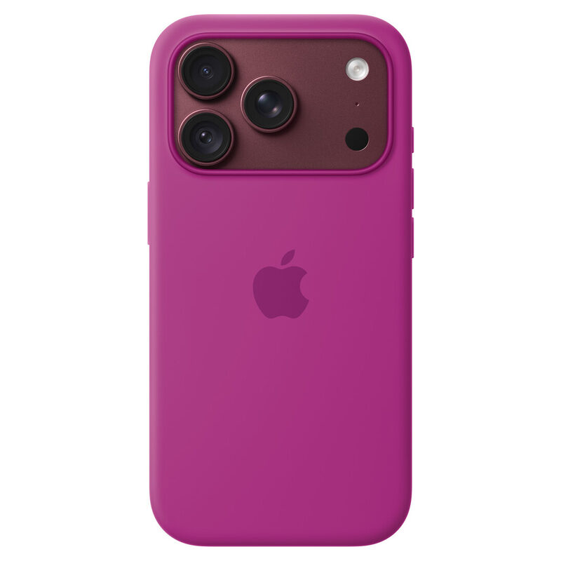 Apple iPhone 18 Pro Silikon Case mit MagSafe, magenta