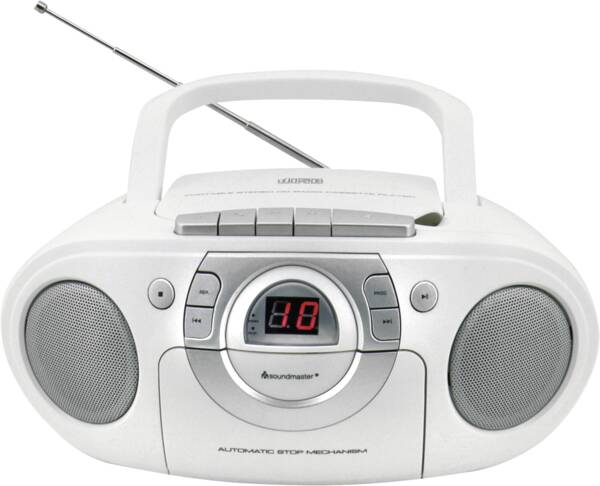 Soundmaster Radiorecorder SCD5100 Weiss