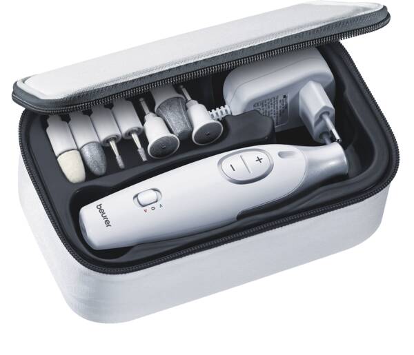 Beurer Maniküre-/Pediküre-Set MP 42 Maniküre-/Pediküre Set Weiss-Silber