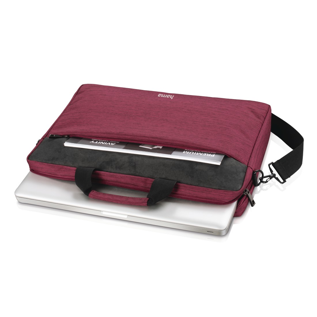Hama Laptop-Tasche "Tayrona", bis 40 cm (15,6"), Rot