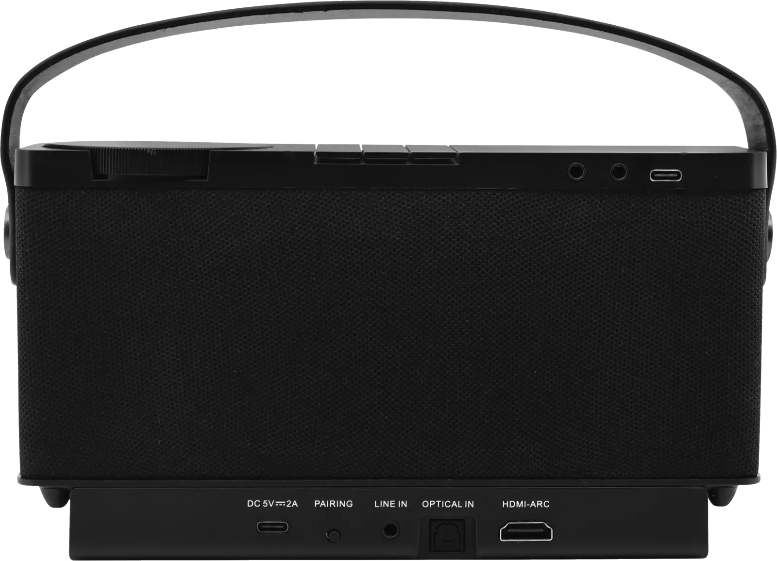 Soundmaster Portabler Lautsprecher Horst TV Sprachverstärker — Schwarz
