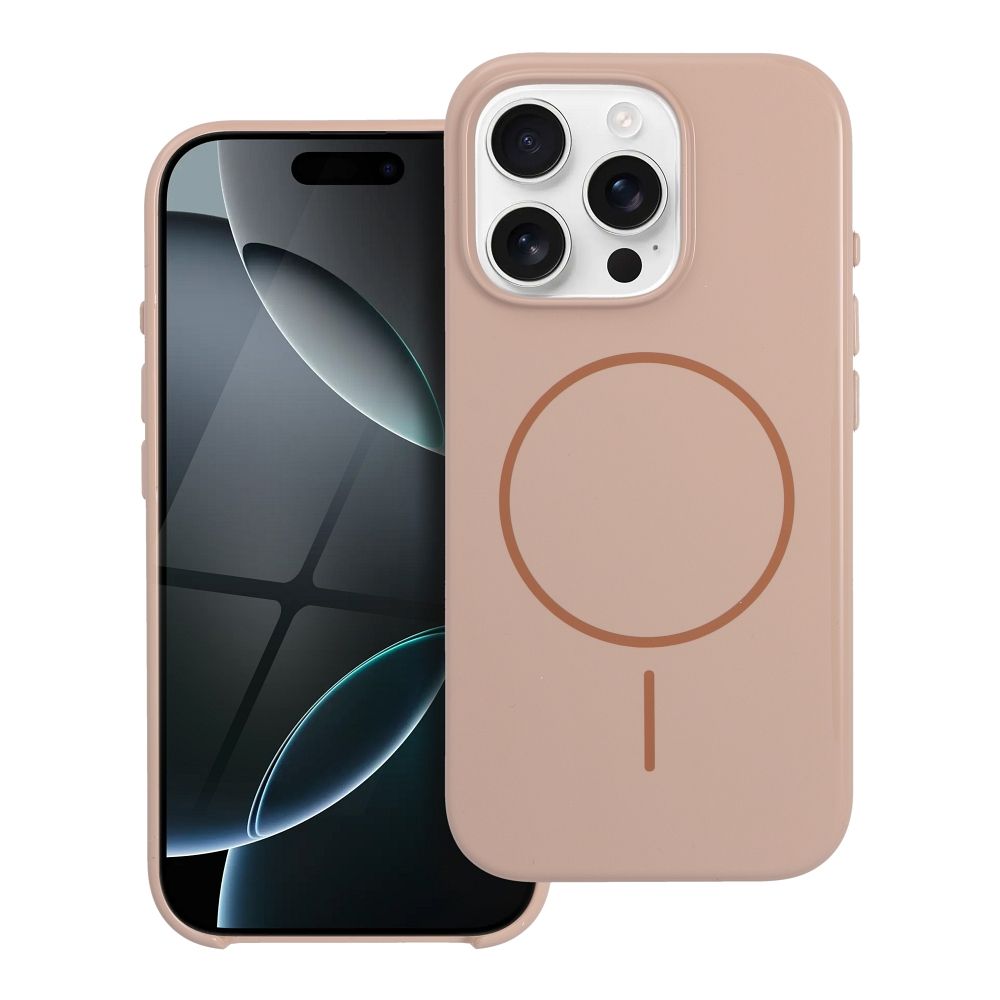 Glossy Mag Cover compatible with MagSafe for IPHONE 17 PRO desert gold