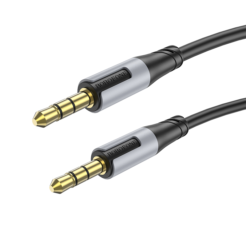 BOROFONE CABLE BL19 CREATOR - JACK 3,5MM TO JACK 3,5MM - 1 METRE BLACK
