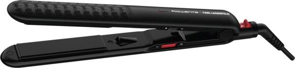 Rowenta Haarglätter SF321L OPTILISS Karl Lagerfeld Schwarz-Rot