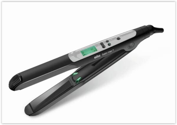 Braun Haircare Haarstyler ST 710 Satin Hari 7 Schwarz-Silber