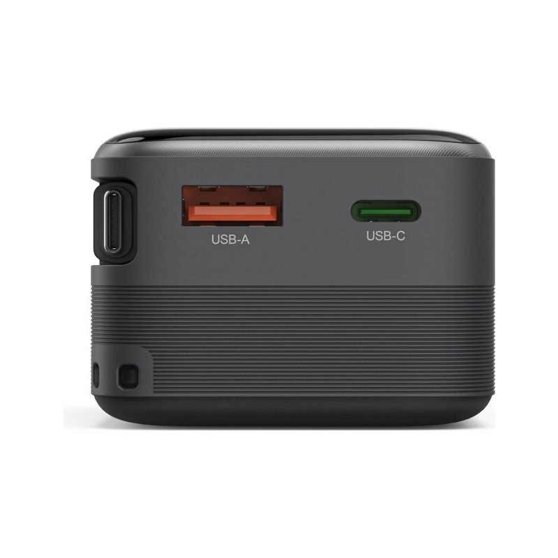 Hama Power Pack RollUp, 20000 mAh, USB-C+USB-A, 45W, Schwarz