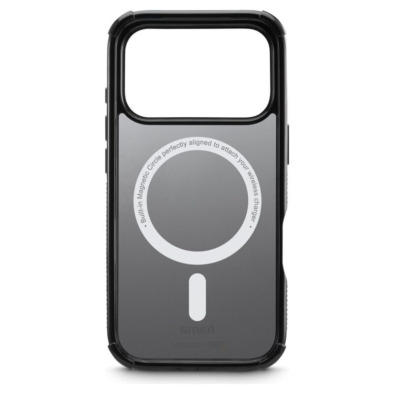 HAMA Cover MagCase Extreme Protect für Apple Iphone 17 Pro, schwarz