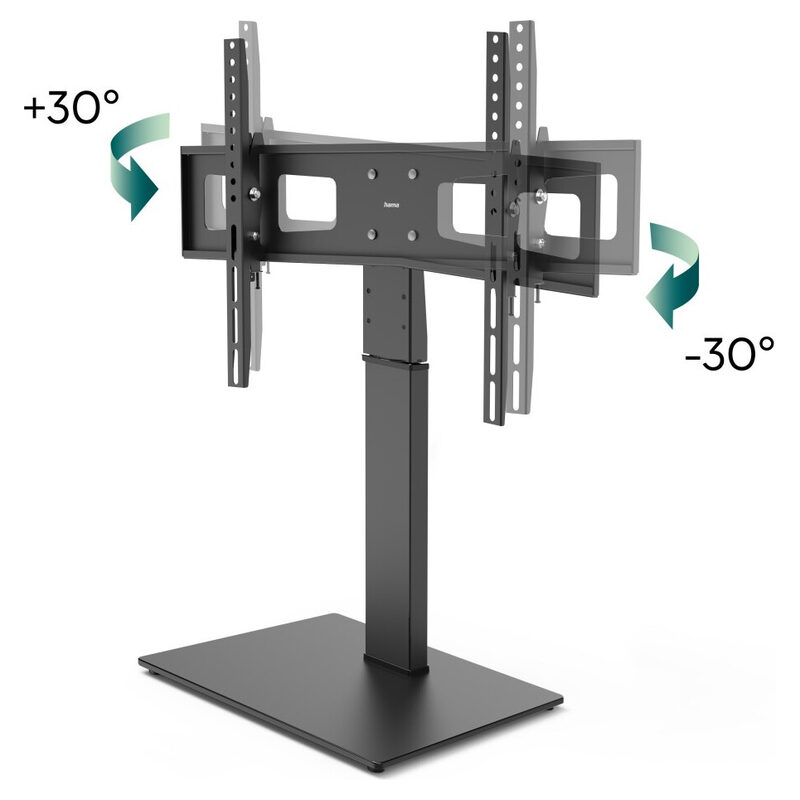 Hama TV-Standfuß, FULLMOTION, 191 cm (75 Zoll), VESA 75x75 bis 600x400, max.40kg Schwarz