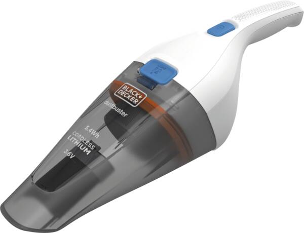 Black + Decker Akku-Handsauger NVC115JL Weiss