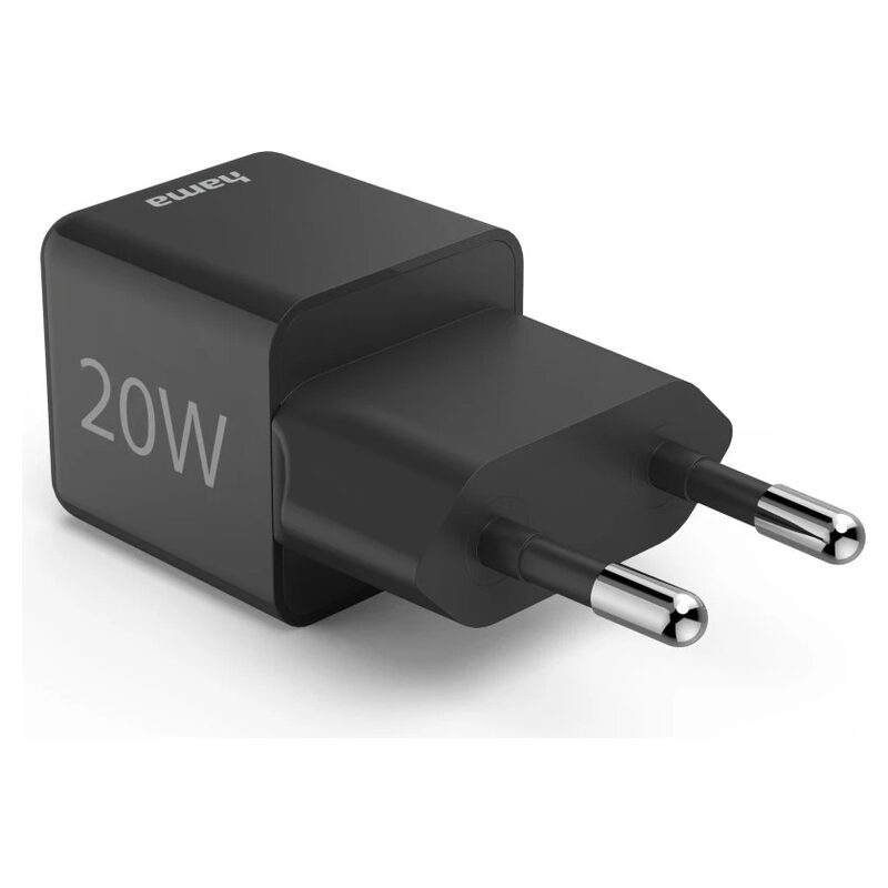 Hama Netzteil Mini, USB-C 20W schwarz