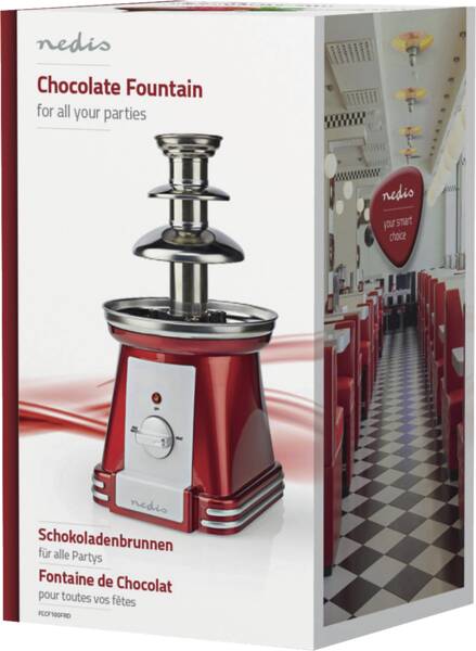 Nedis HH Schokoladenbrunnen FCCF100FRD