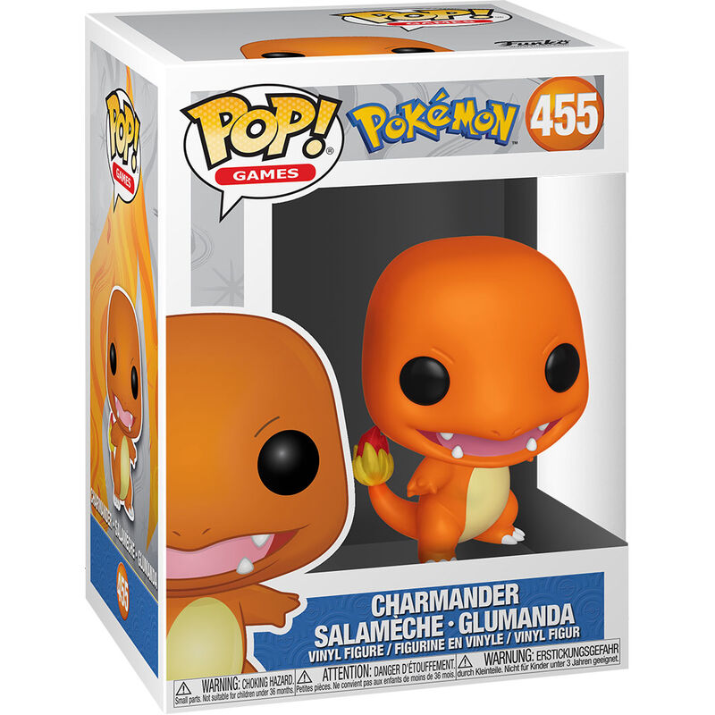 Funko 50403 - Pop! Games - Pokemon Charmander / Glumanda #455