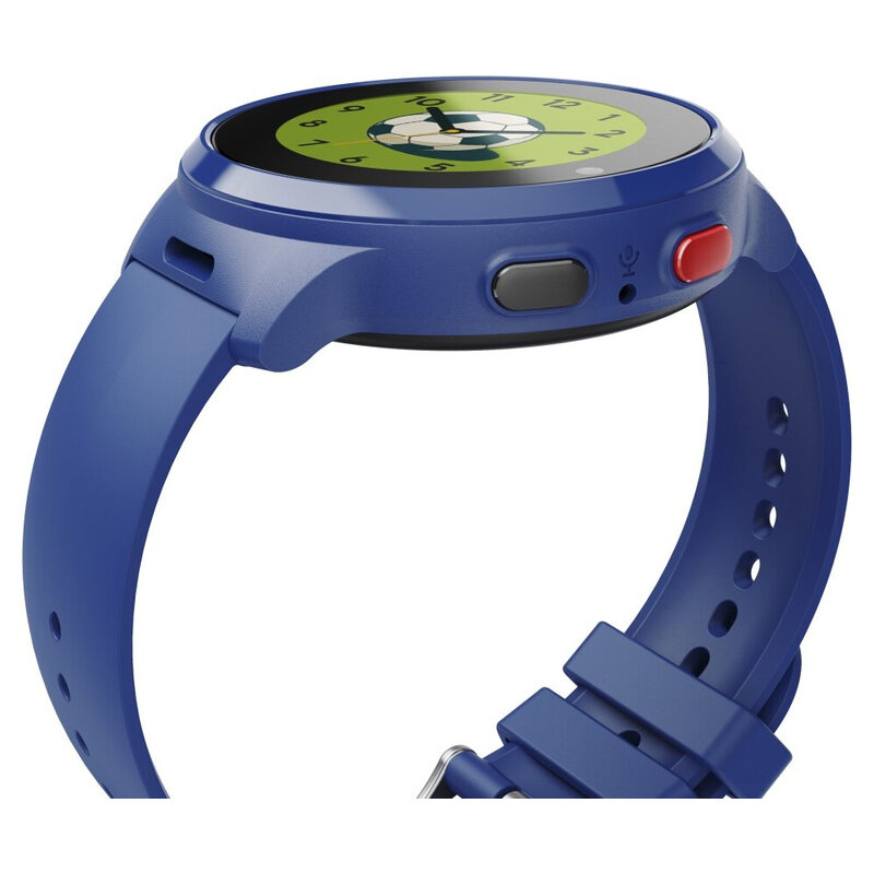 Hama Kinder-Smartwatch, GPS, SOS-Taste, Bluetooth, Telefonfunktion, Blau