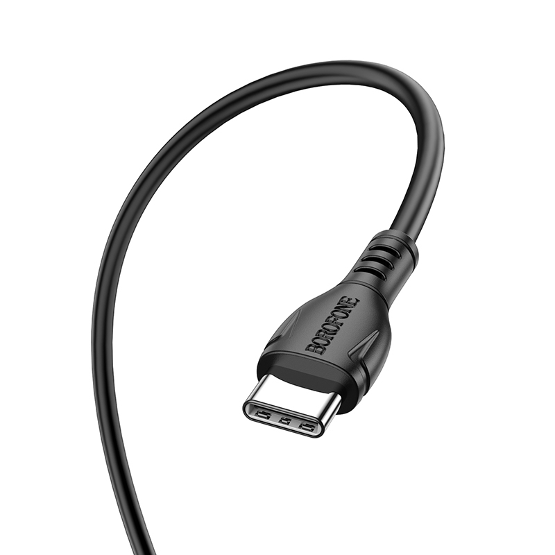 BOROFONE CABLE BX51 TRIUMPH - TYPE C TO TYPE C - 60W 1 METRE BLACK