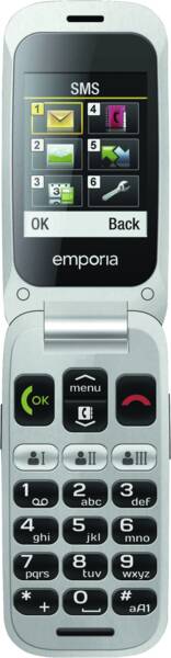 Emporia Tastatur-Handy emporiaONE Spacegrey Silver