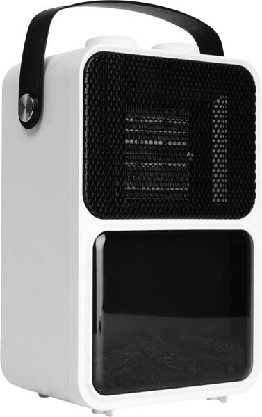 SHX Tischinfrarotheizung SHXFP12MINI Schwarz-Weiss