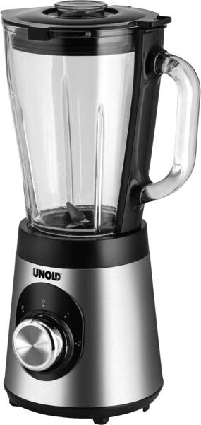 Unold Standmixer 78625 Standmixer Edel Edelstahl-Schwarz