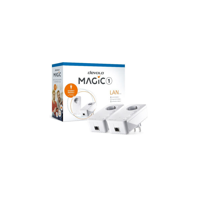 devolo Magic 1 LAN Starter Kit weiss