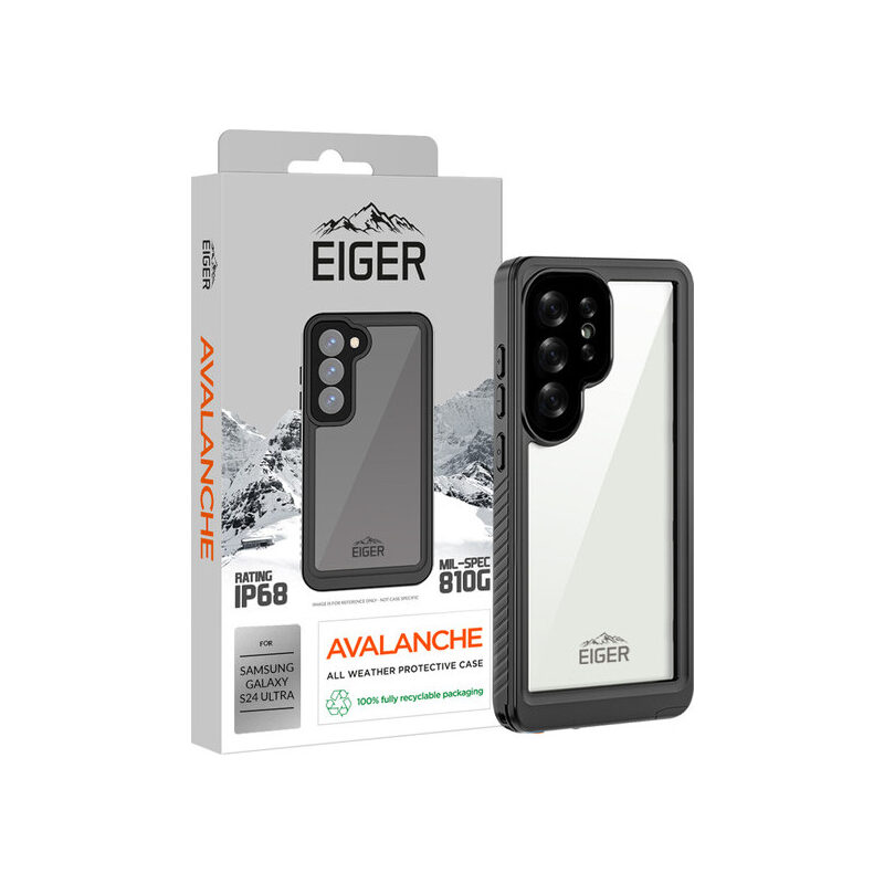 Eiger Avalanche Case Sam S25 Ultra schwarz