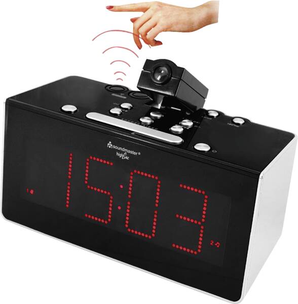 Soundmaster Uhrenradio FUR6005 Schwarz