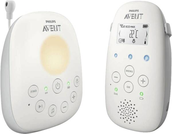 Philips PH Babyphone-Set SCD713/26 Weiss