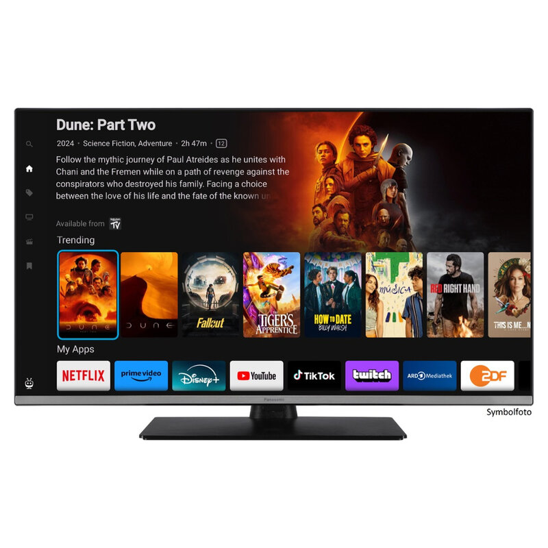 Panasonic 24 Zoll S50A Fire OS HD TV silber
