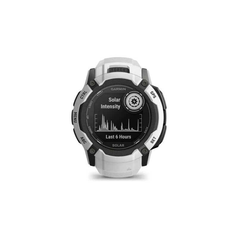 Garmin Instinct 2X Solar, steinweiss