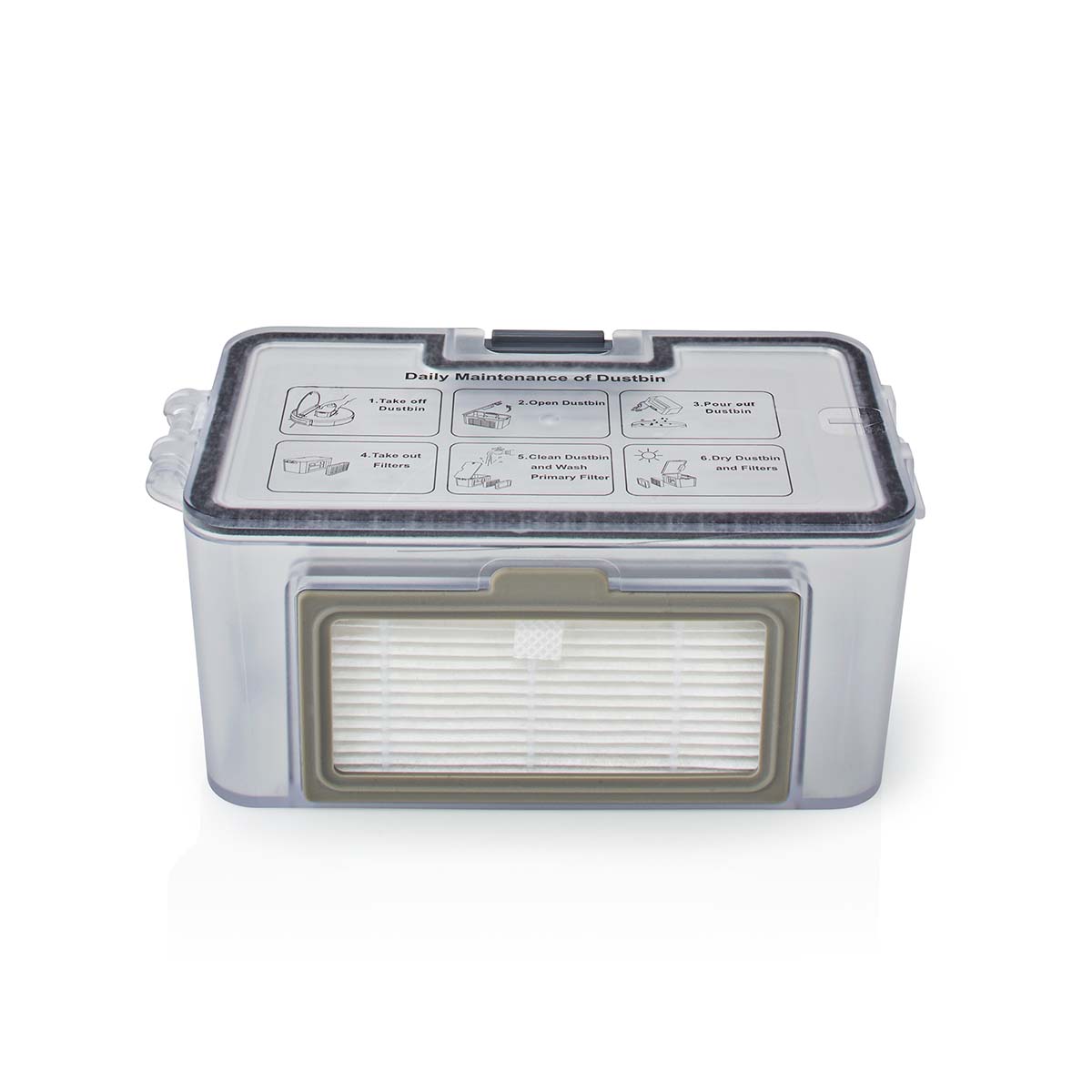 WIFIVCR001CBK-P47 Nedis Roboter-Staubsauger WIFIVCR001CBK