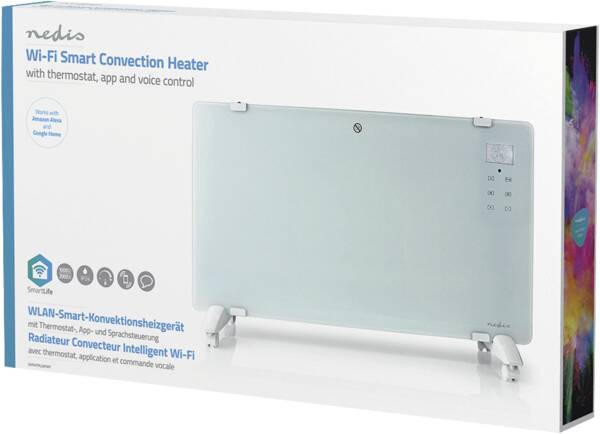 Nedis HH Konvektor WIFIHTPL20FWT Weiss