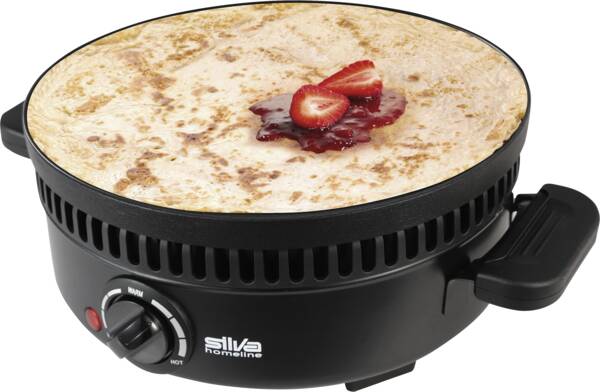 Silva Tischgerät PK-M800 Maroniofen mit Wendegrillplatte Schwarz