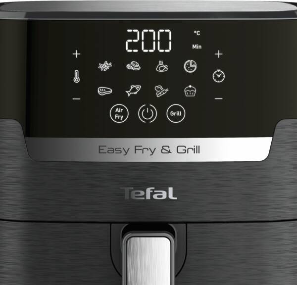 Tefal Heißluft-Fritteuse EY5058 EASY FRY & GRILL XL PRECISION Schwarz