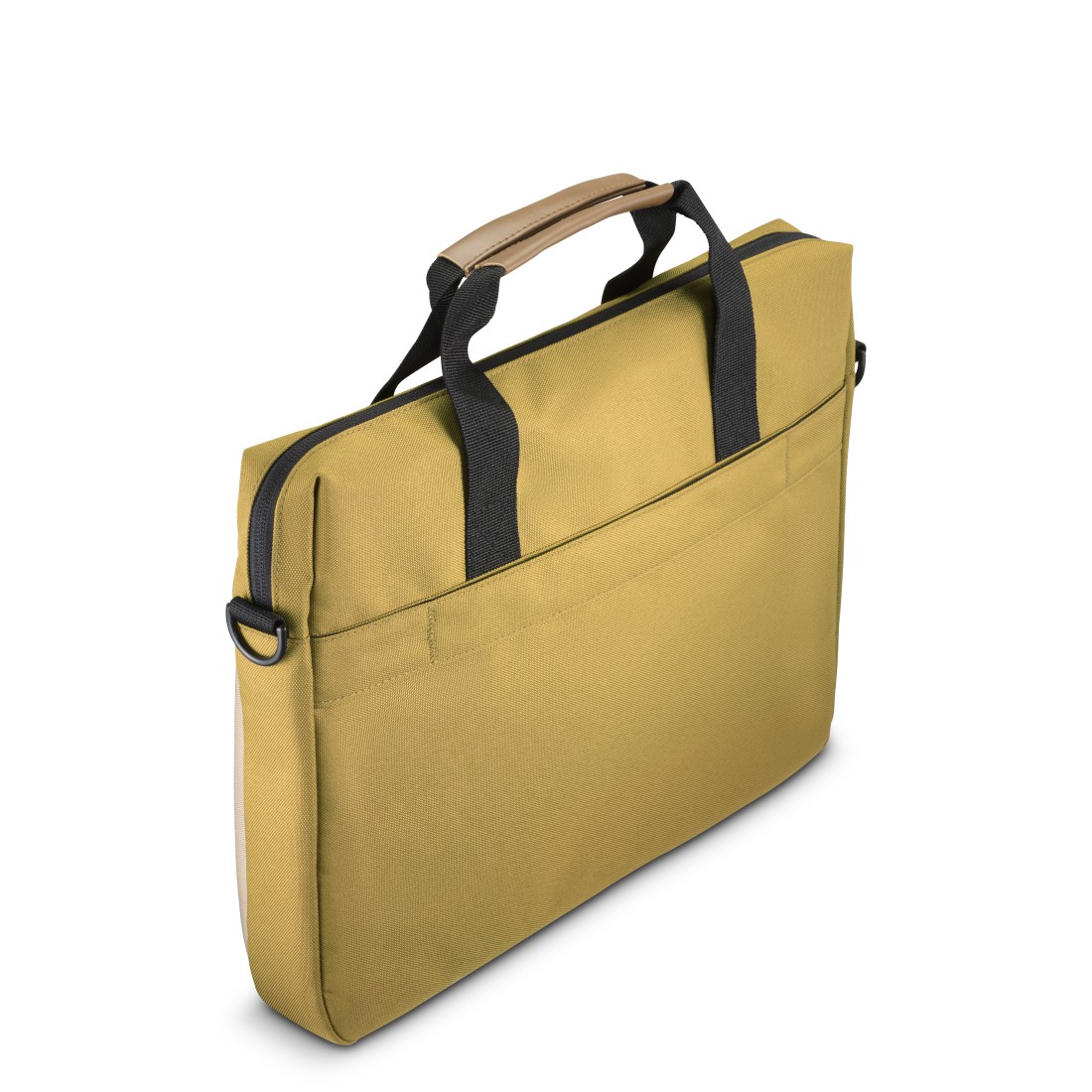 Hama Laptop-Tasche "Silvan", nachhaltig, von 34 - 36 cm (13,3"- 14,1"), Curry