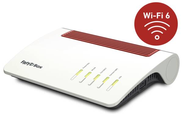 FRITZ!Box 7590 AX A/CH Weiss-Rot