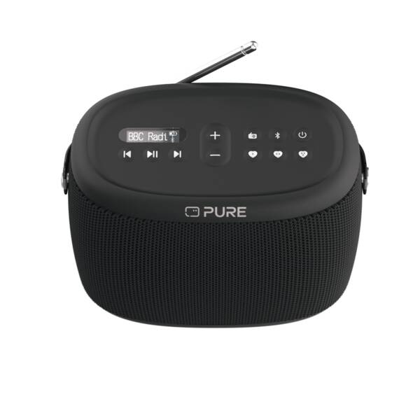 Pure Portabler Lautsprecher Woodland EU/UK/AUS Black
