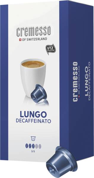 Cremesso Kaffee Decaffeinato (Packungsinhalt: 16 Kapseln) Blau