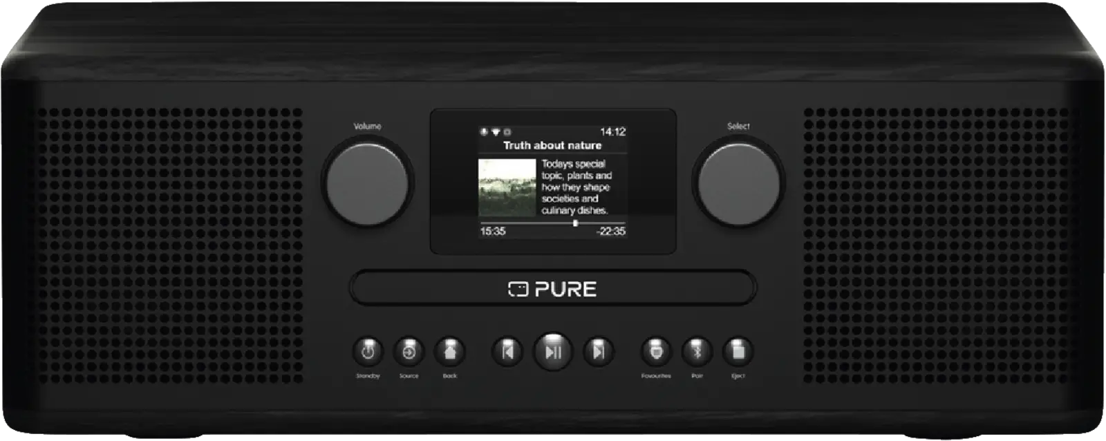 Pure Classic C-D6i Ash EU/UK — Black