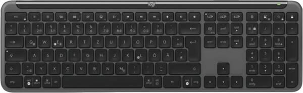 Logitech Tastatur K950 Signature Slim Wireless Keyboard Grafit