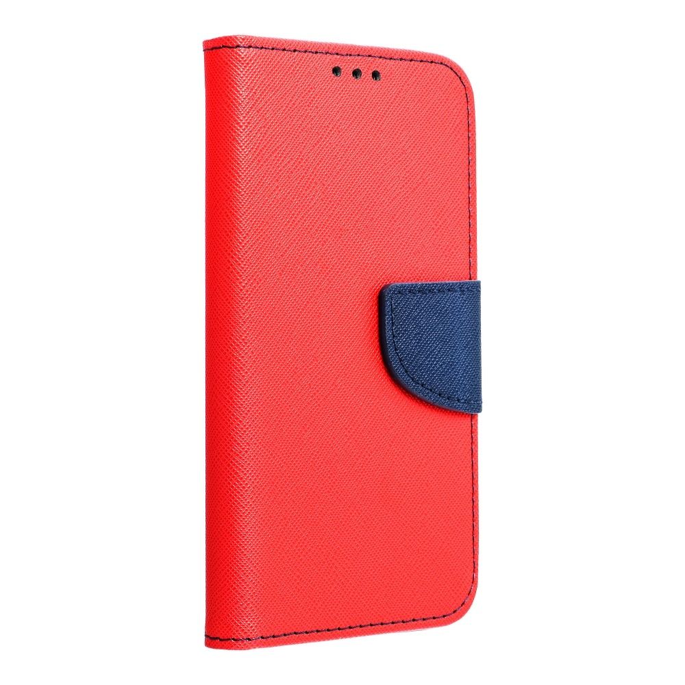 Fancy Book Case für APPLE IPHONE 7 Plus / 8 Plus Rot/Dunkelblau