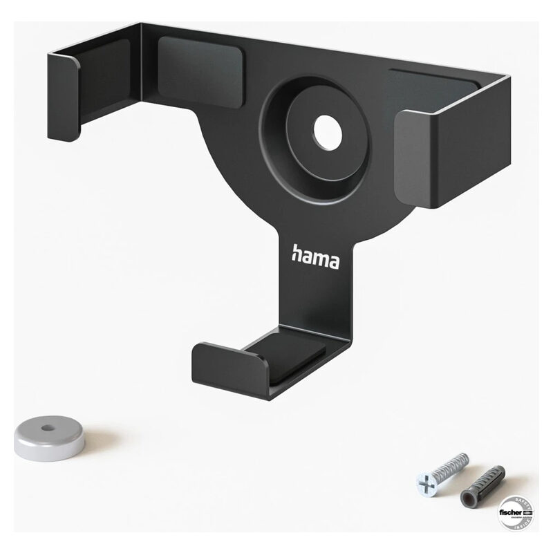 Hama Halterung für Apple TV HD (4.Gen.) / Apple TV 4K (1./2./3.Gen.), Schwarz