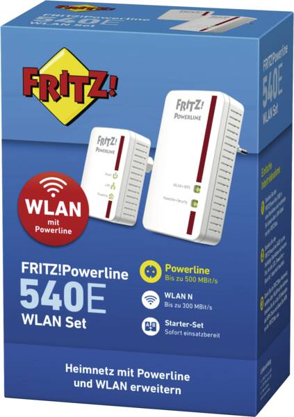 FRITZ!Powerline 540E WLAN Set