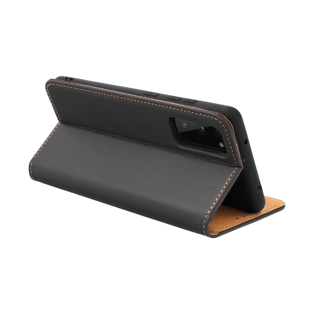 SMART PRO leder book für SAMSUNG A17 schwarz