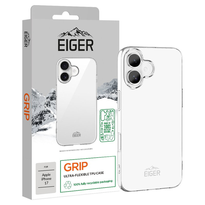 Eiger Grip Case iPhone 17 transparent