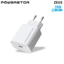 "Powerstar" ® "ZEUS" Ladegerät USB-C 20W White