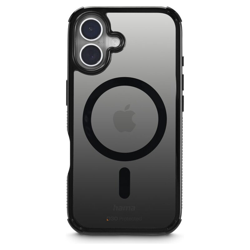 HAMA Cover MagCase Extreme Protect für Apple Iphone 17, schwarz