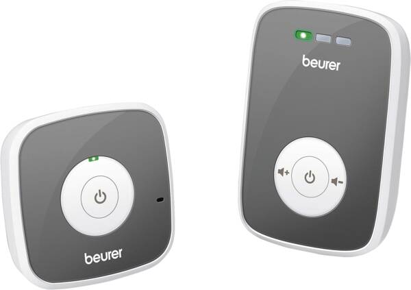 Beurer Babyphone-Set BY 33 Weiss-Grau