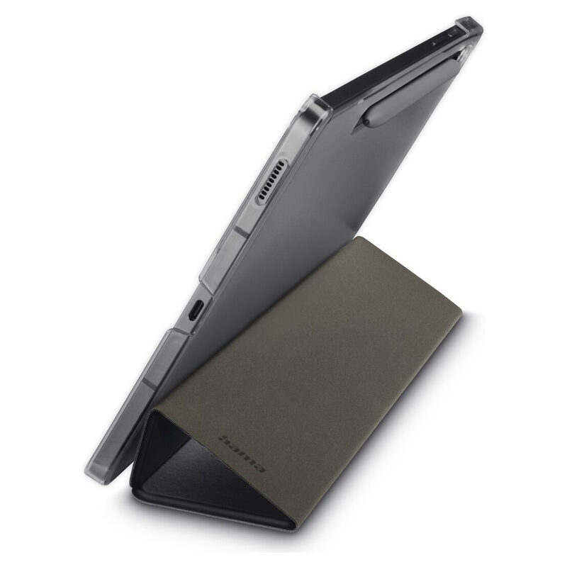 HAMA Tablet-Case Fold Clear für Samsung Galaxy S10 Lite 10.9, Schwarz