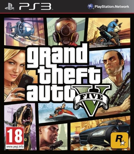 PS3 Grand Theft Auto 5 (GTA 5) GEBRAUCHT