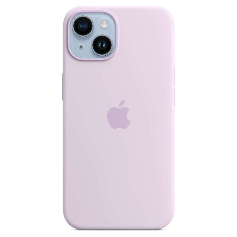 Apple iPhone 14 Plus Silikon Case flieder