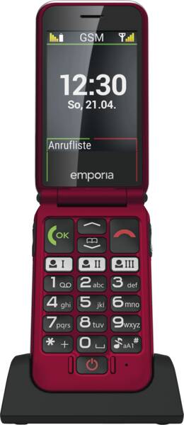 Emporia Tastatur-Handy emporiaJOY Rot